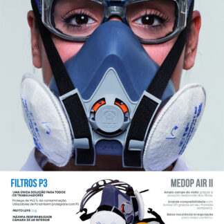 MÁSCARA DE PROTEÇÃO MEDOP AIR II